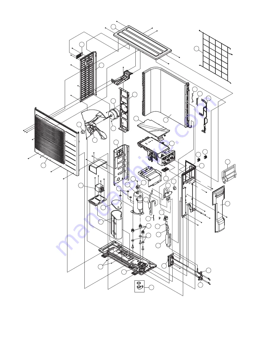 Panasonic CS-E9SD3UAW Service Manual Download Page 122