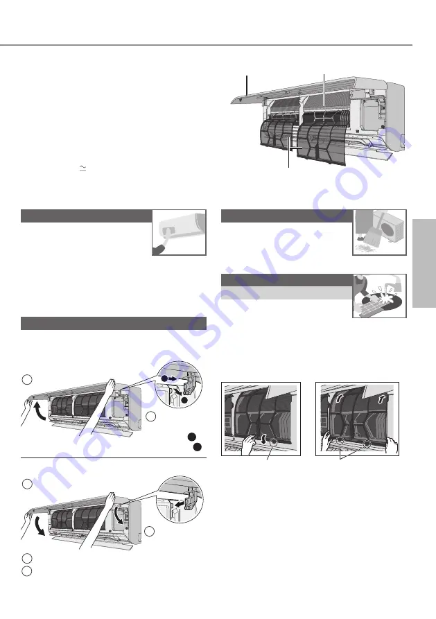 Panasonic CS-HZ25XKE-H Operating Instructions Manual Download Page 17