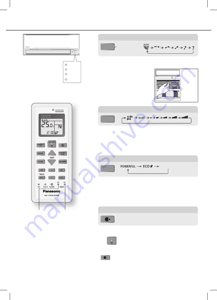 Panasonic CS-LS9WKA Operating Instructions Manual Download Page 6