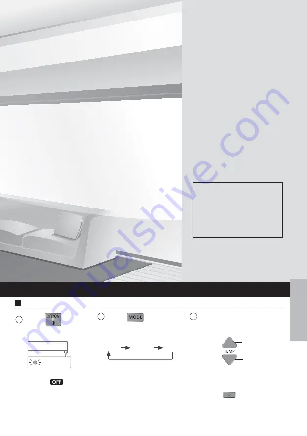 Panasonic CS-LU9ZKA Operating Instructions Manual Download Page 3