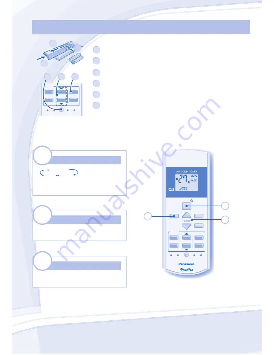 Panasonic CS-PS9MKQ Operating Instructions Manual Download Page 16