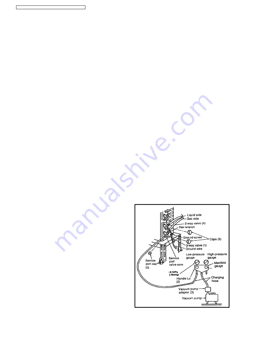 Panasonic CS-PV9DKE Service Manual Download Page 42