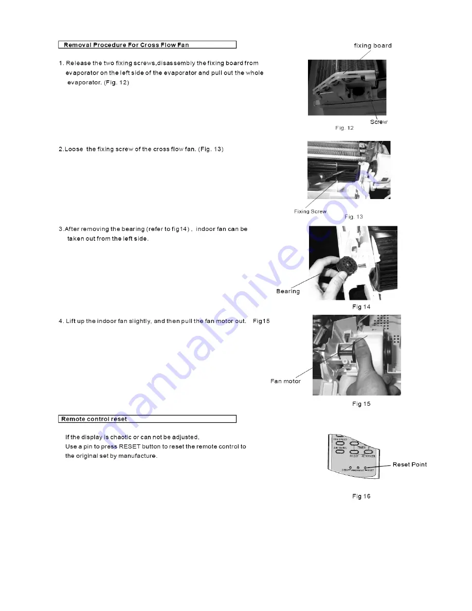 Panasonic CS-RE9HKE Service Manual Download Page 41