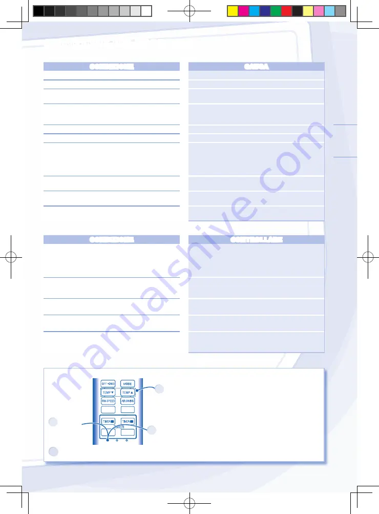 Panasonic CS-RE9NKX Operating Instructions Manual Download Page 25