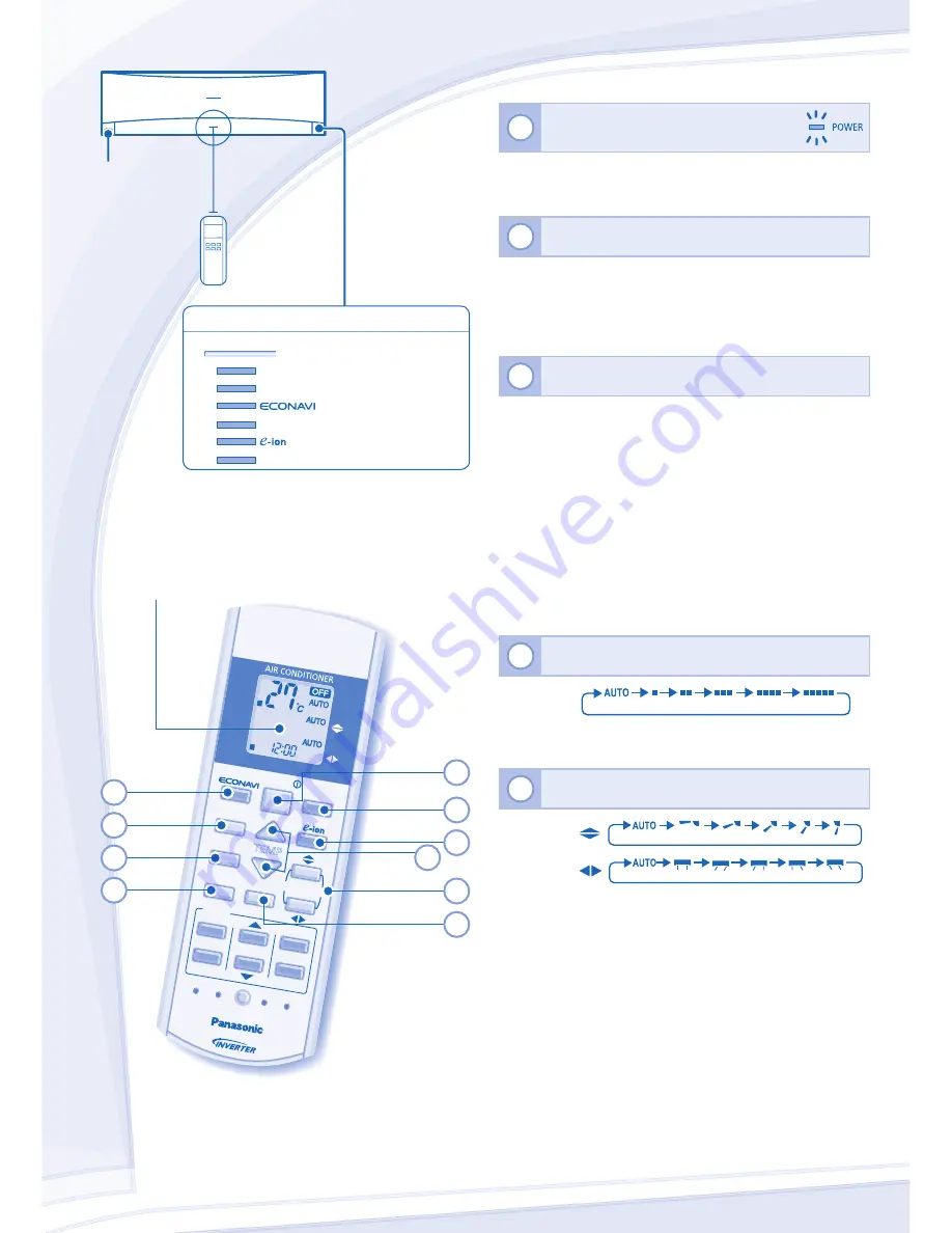 Panasonic CS-S9MKQ Скачать руководство пользователя страница 6