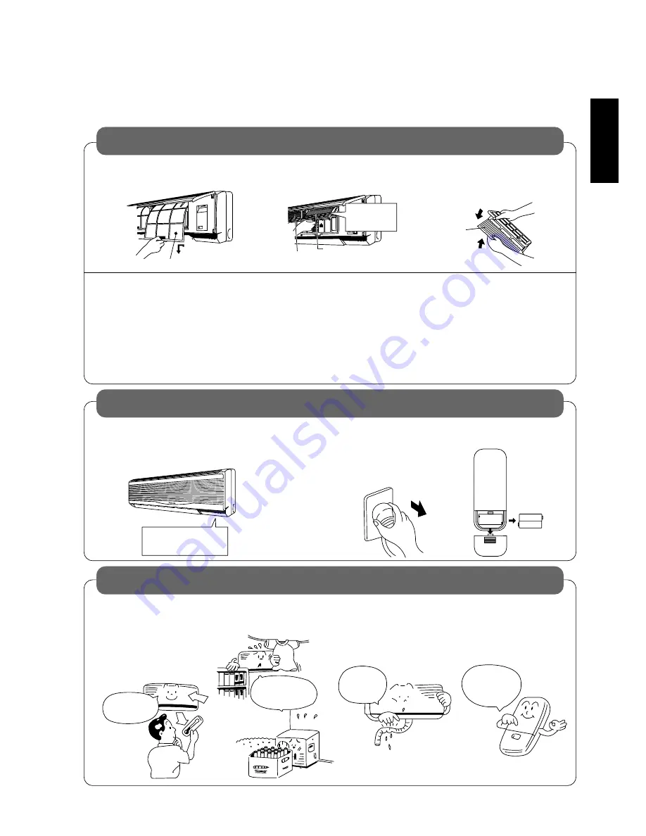 Panasonic CS-W28BKP5 Скачать руководство пользователя страница 19