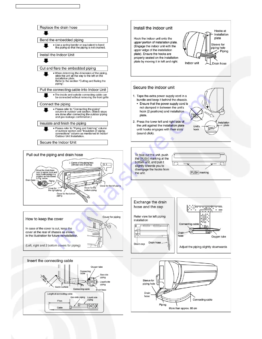 Panasonic CS-XE9CKE Service Manual Download Page 64