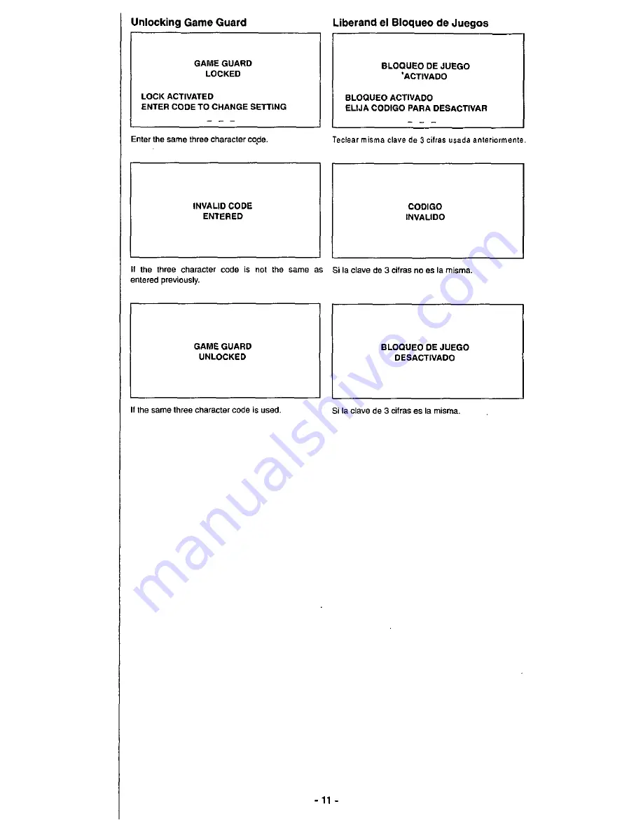 Panasonic CT-20G23 Operating Instructions Manual Download Page 10