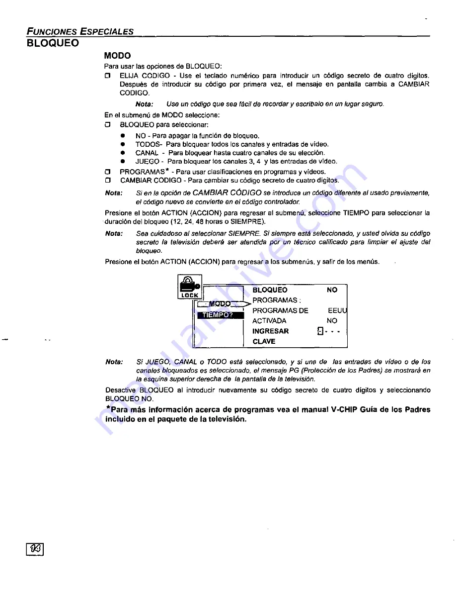 Panasonic CT-32D10 Скачать руководство пользователя страница 34