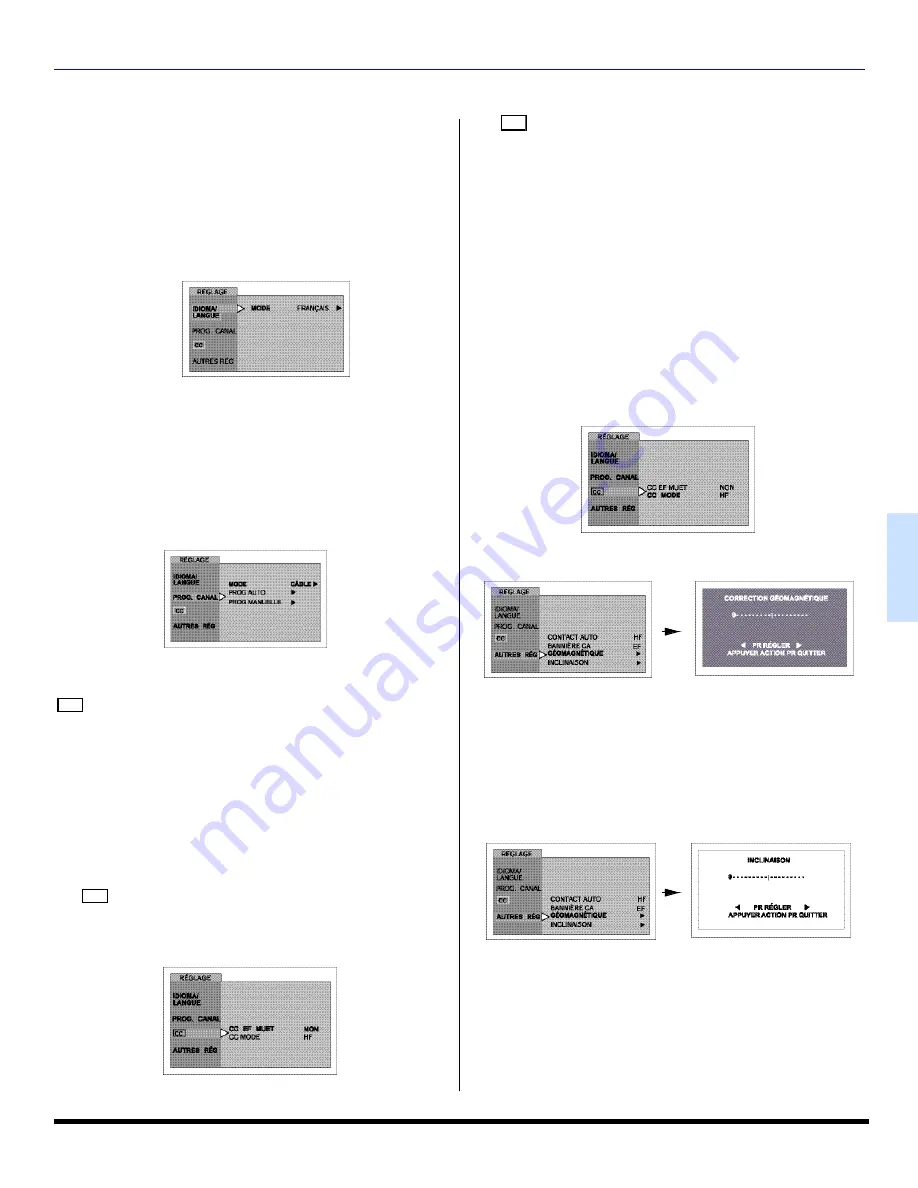 Panasonic CT-36SC13 Operating Instructions Manual Download Page 63