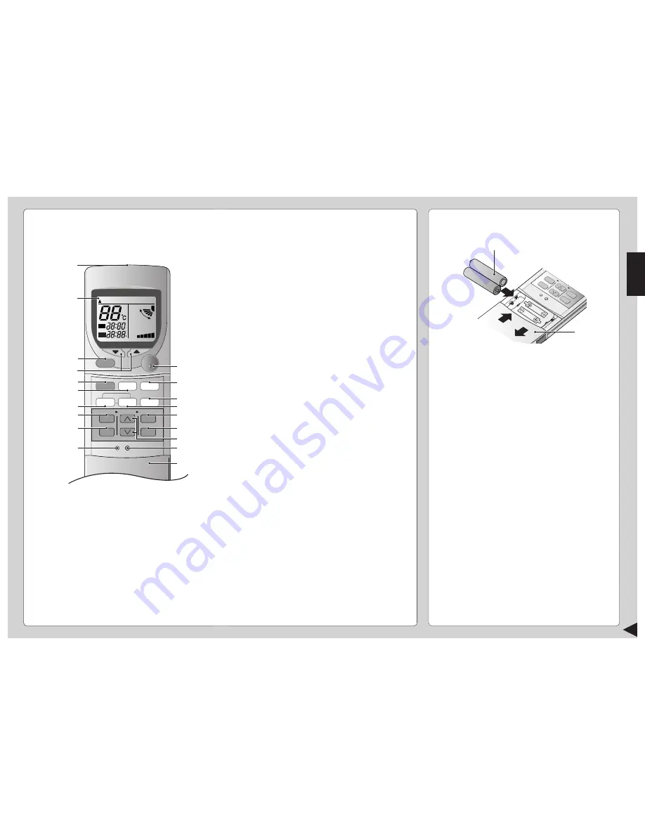 Panasonic CU-2C14BKP5G Operating Instructions Manual Download Page 15