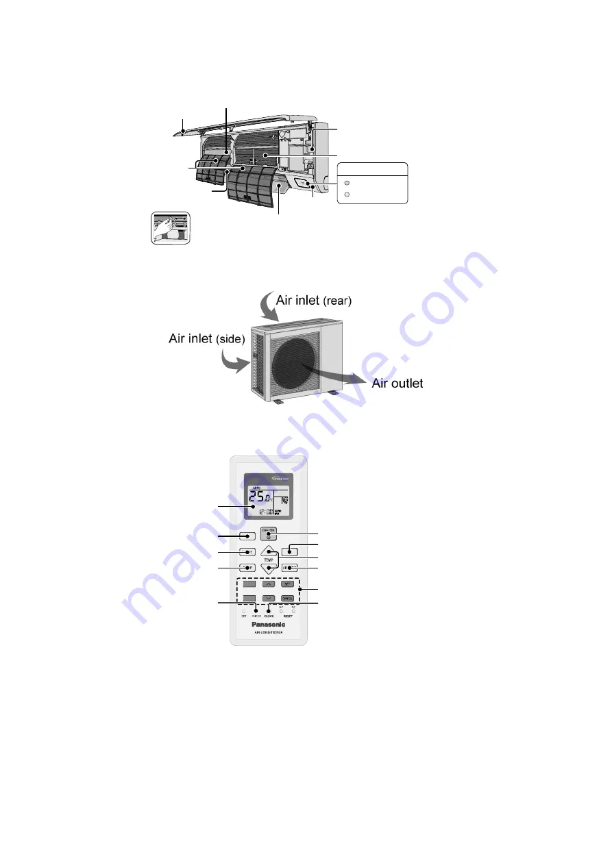 Panasonic CU-BZ25XKE Скачать руководство пользователя страница 18