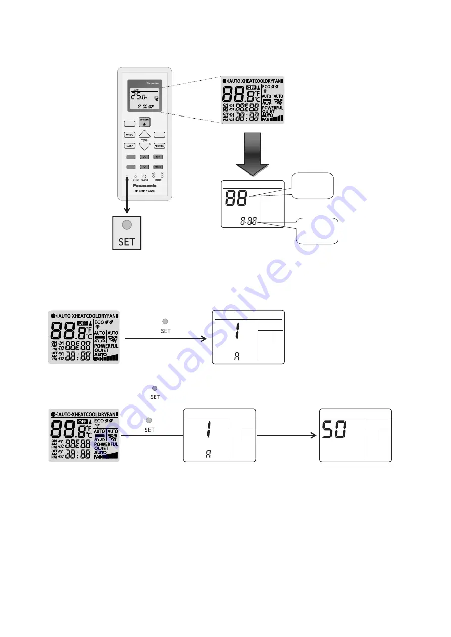 Panasonic CU-BZ25XKE Service Manual Download Page 88