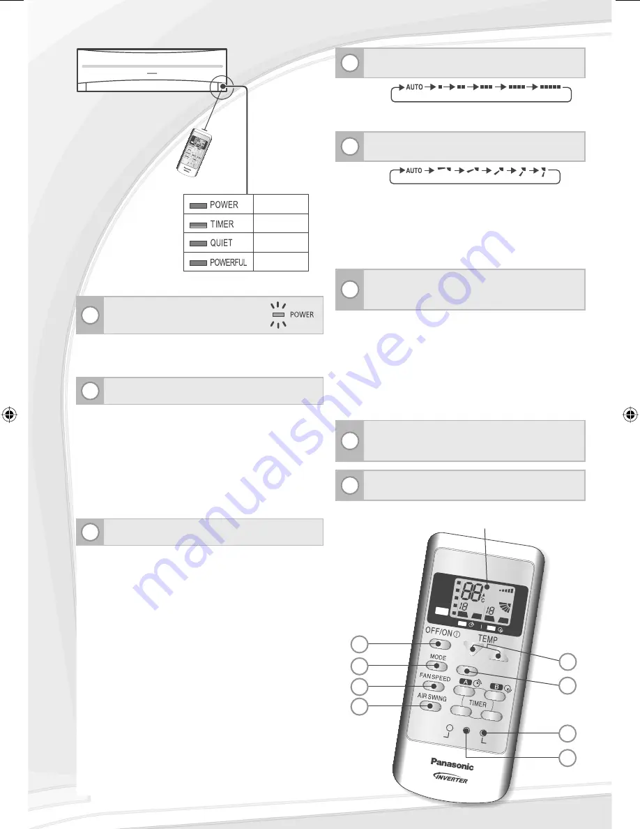 Panasonic CU-RE9JKE-1 Operating Instructions Manual Download Page 34