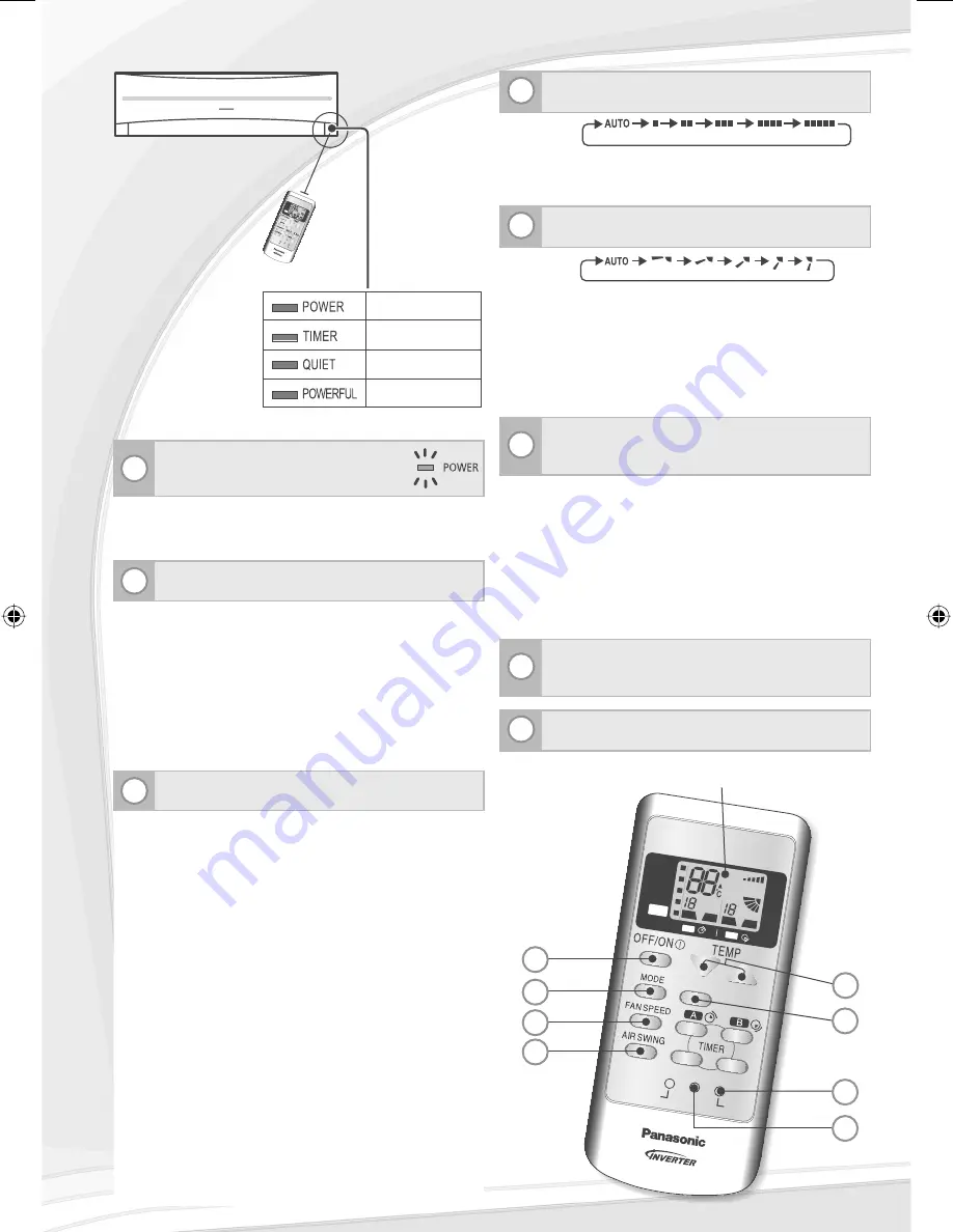 Panasonic CU-RE9JKE-1 Operating Instructions Manual Download Page 40