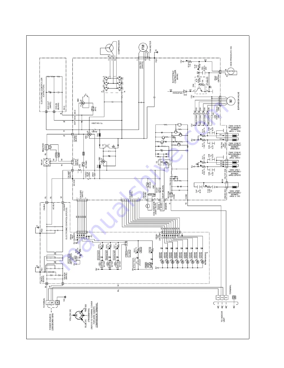 Panasonic CU-YL28HBE5 Service Manual Download Page 24