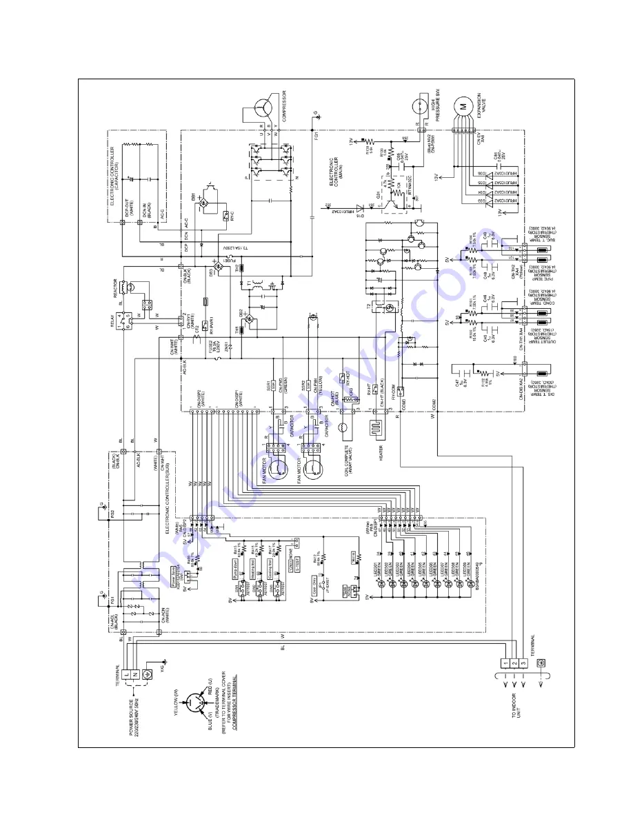 Panasonic CU-YL28HBE5 Service Manual Download Page 25