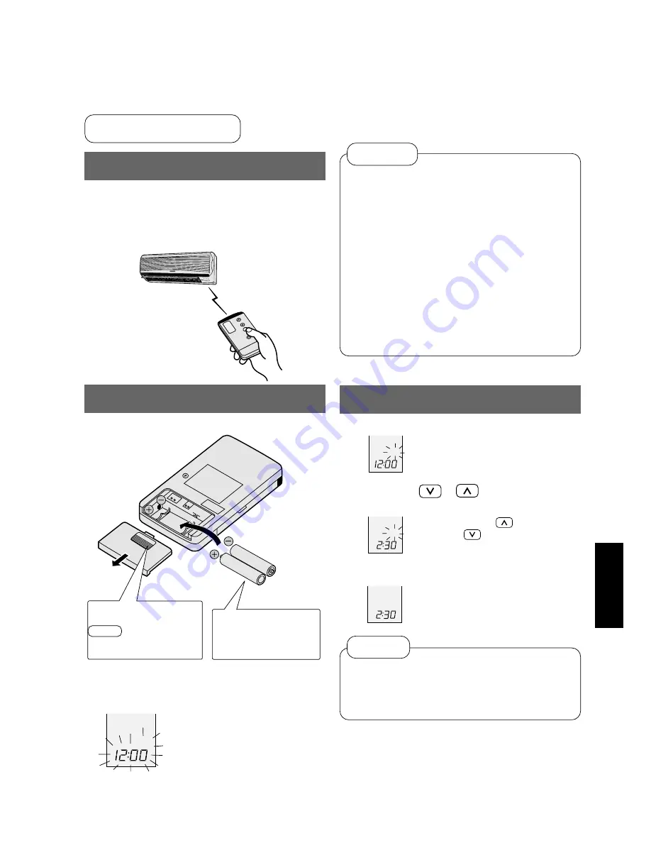 Panasonic CUG95KE Operating Instructions Manual Download Page 167