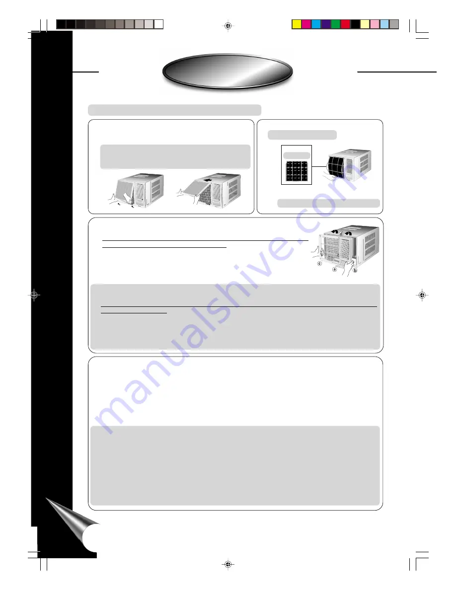 Panasonic CW-C180EG Скачать руководство пользователя страница 16