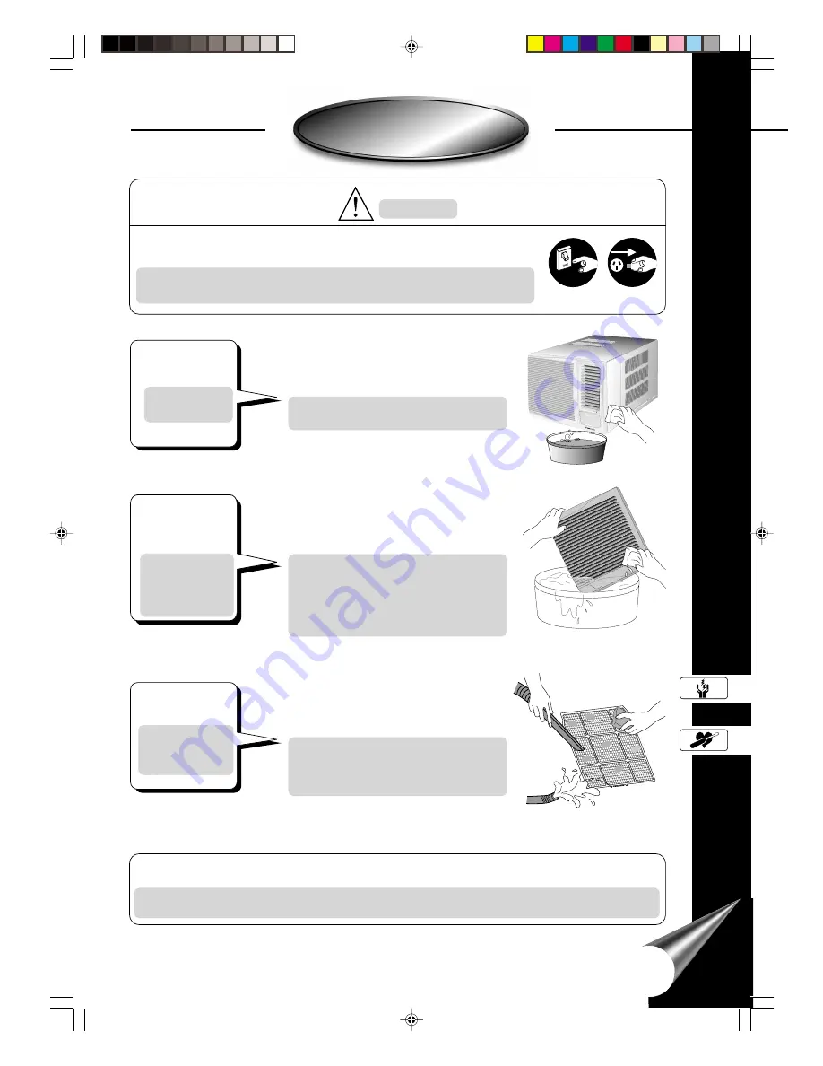 Panasonic CW-C180EG Operating Instructions Manual Download Page 19