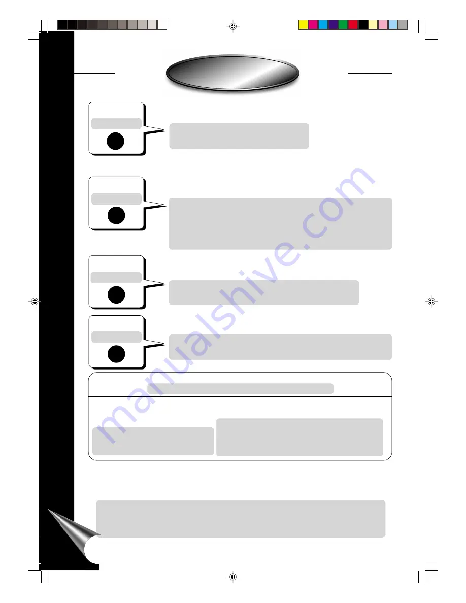 Panasonic CW-C180EG Operating Instructions Manual Download Page 22