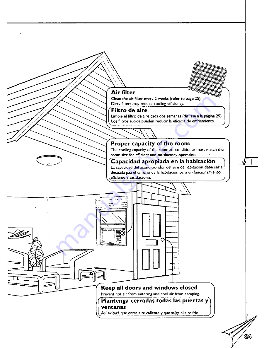 Panasonic CW-XC183EU Installation And Operating Instructions Manual Download Page 25