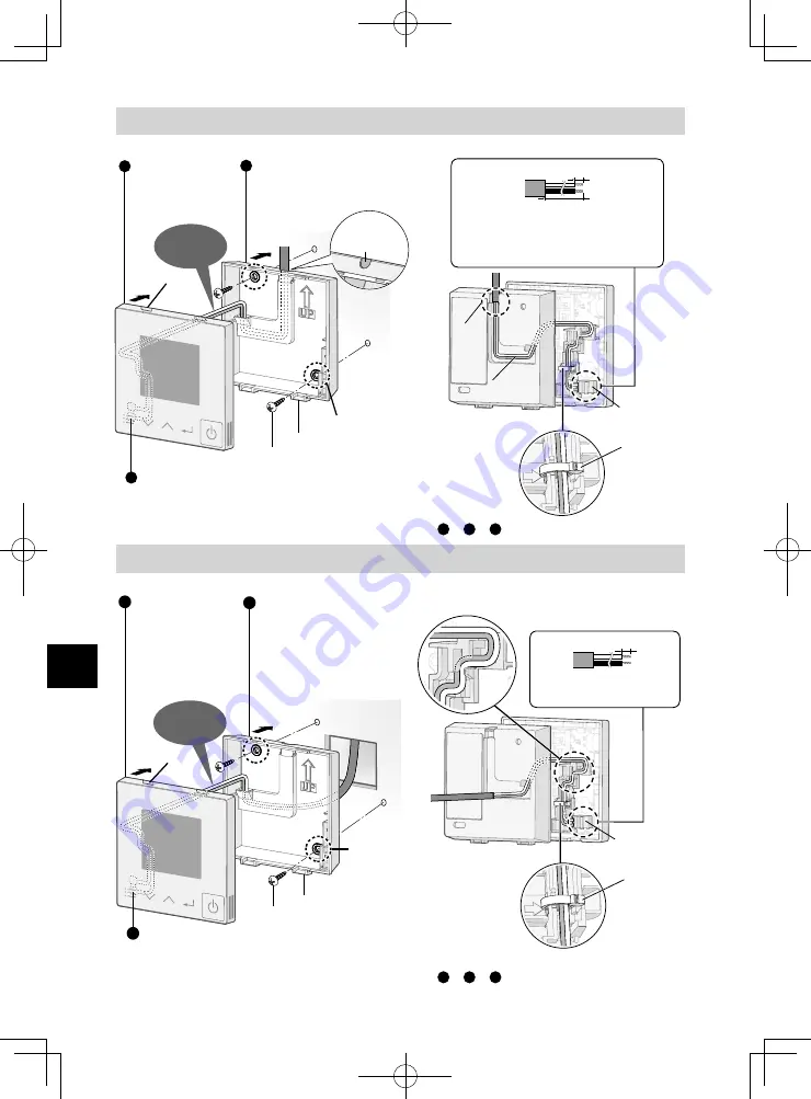 Panasonic CZ-RTC6BLW Installation Instructions Manual Download Page 50