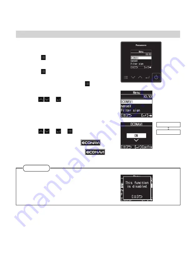 Panasonic CZ-RTC6WBL Operating Instructions Manual Download Page 14