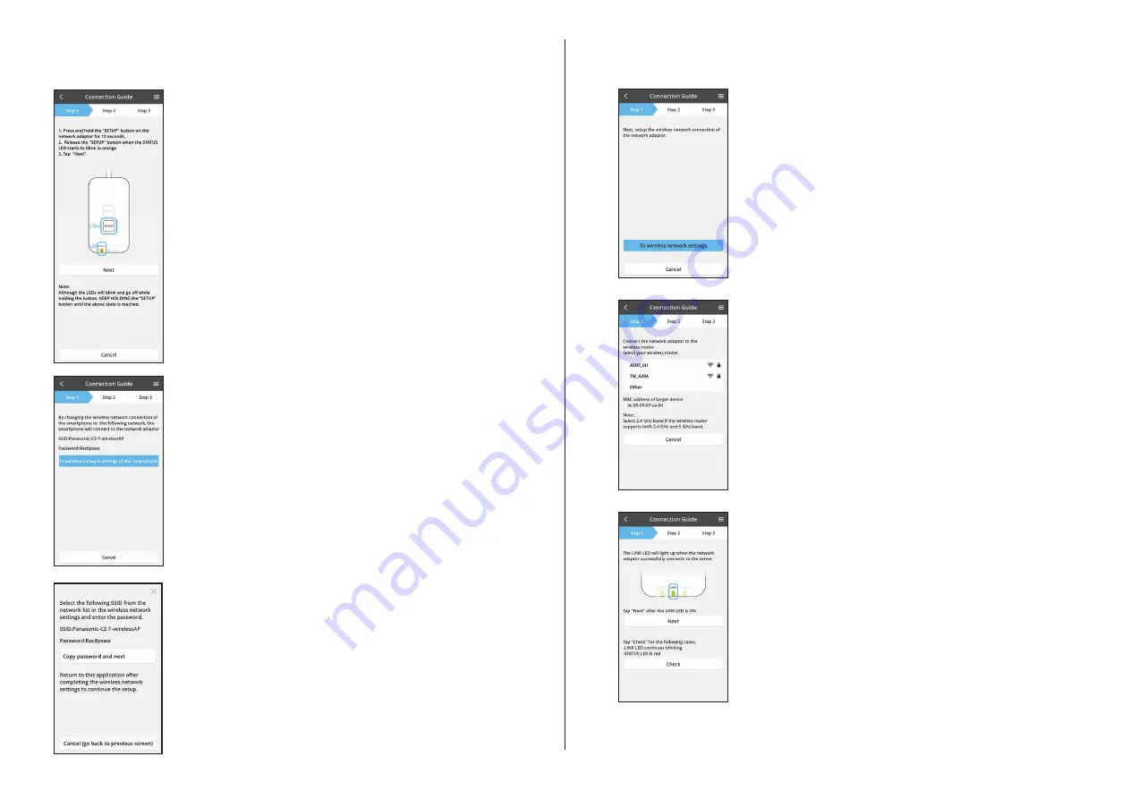 Panasonic CZ-TACG1 Manual Download Page 8