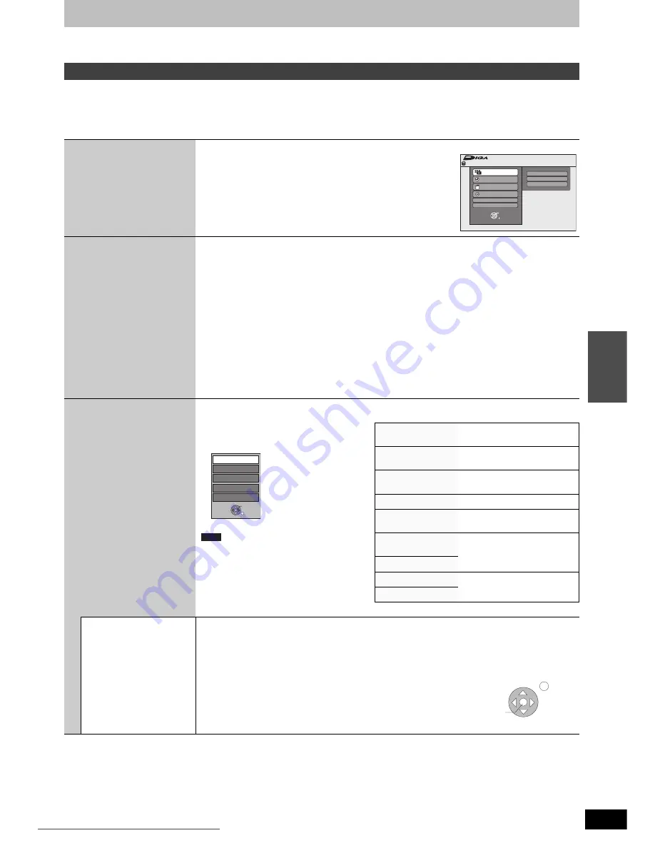 Panasonic Diga DMR-EH69 Operating	 Instruction Download Page 35