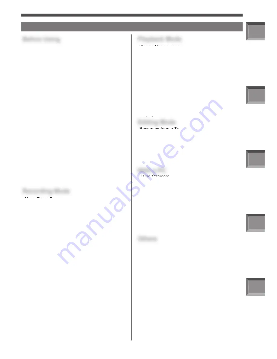 Panasonic DIGITAL Palmcorder PV-GS59 Operating Instructions Manual Download Page 9