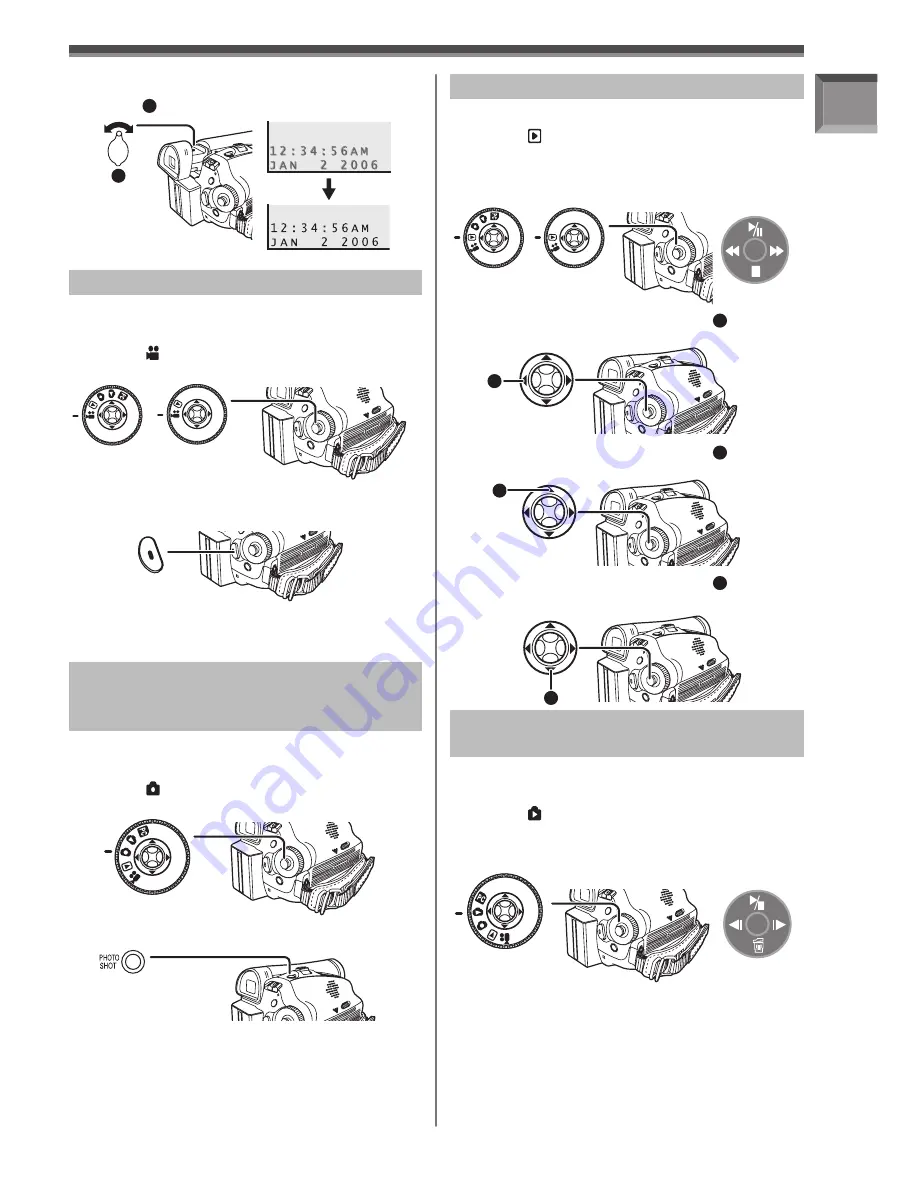 Panasonic DIGITAL Palmcorder PV-GS59 Operating Instructions Manual Download Page 11