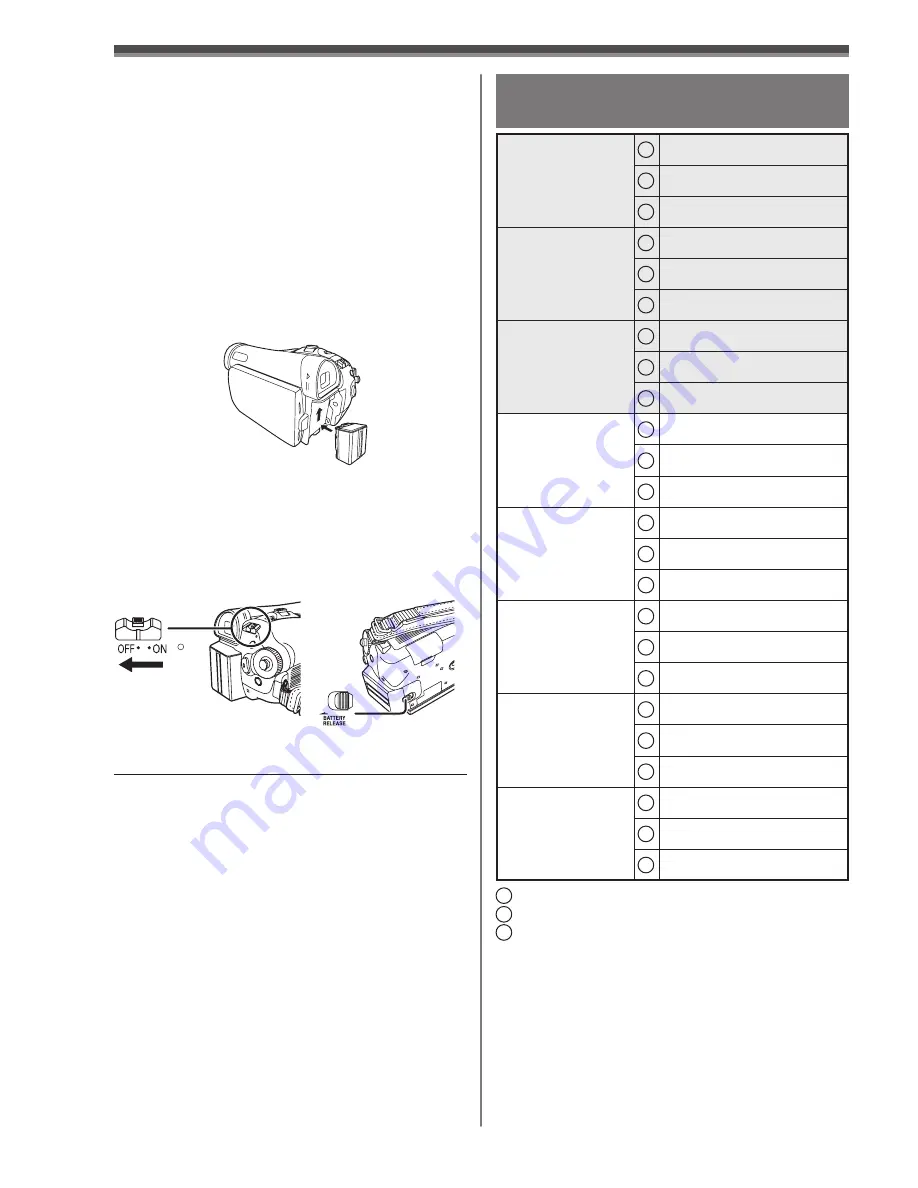 Panasonic DIGITAL Palmcorder PV-GS59 Operating Instructions Manual Download Page 16