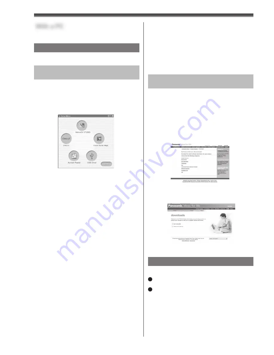 Panasonic DIGITAL Palmcorder PV-GS59 Operating Instructions Manual Download Page 56