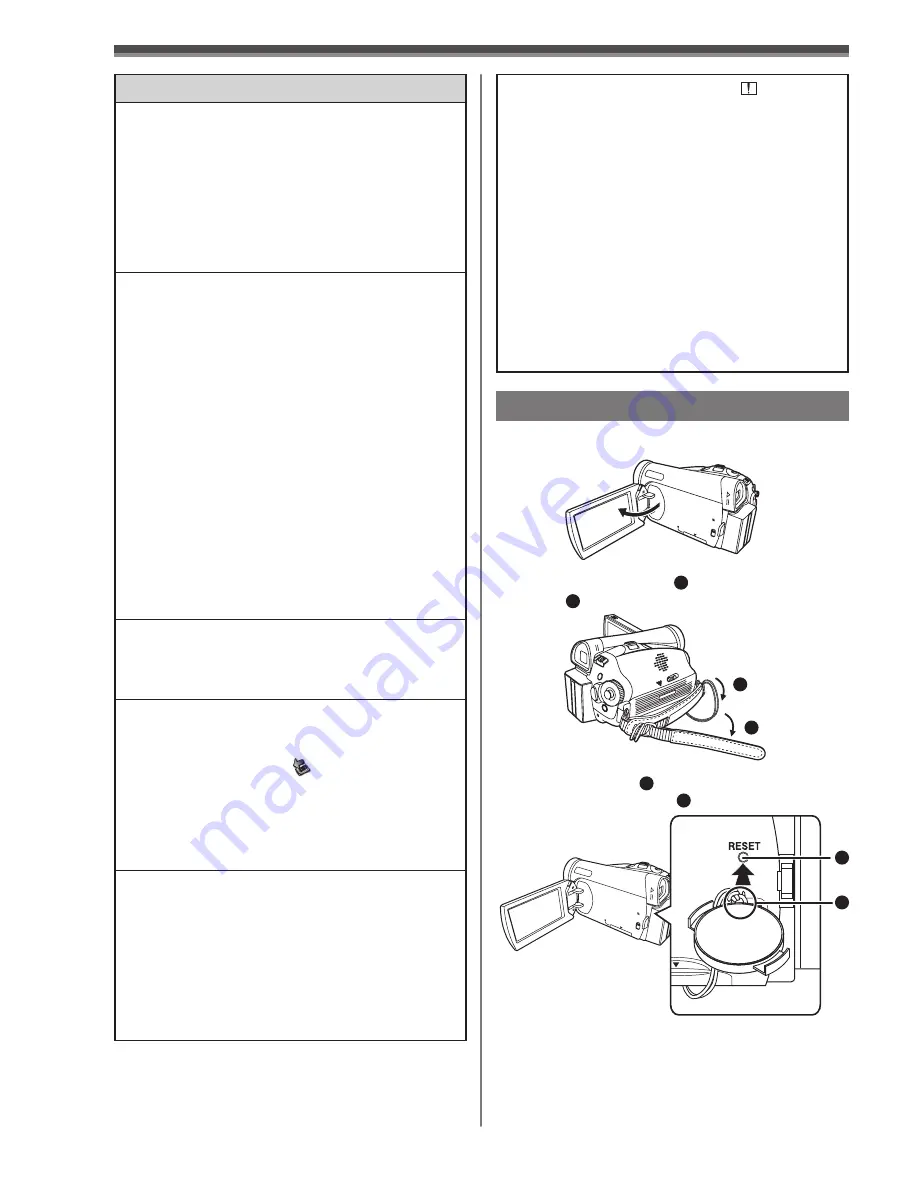 Panasonic DIGITAL Palmcorder PV-GS59 Operating Instructions Manual Download Page 78