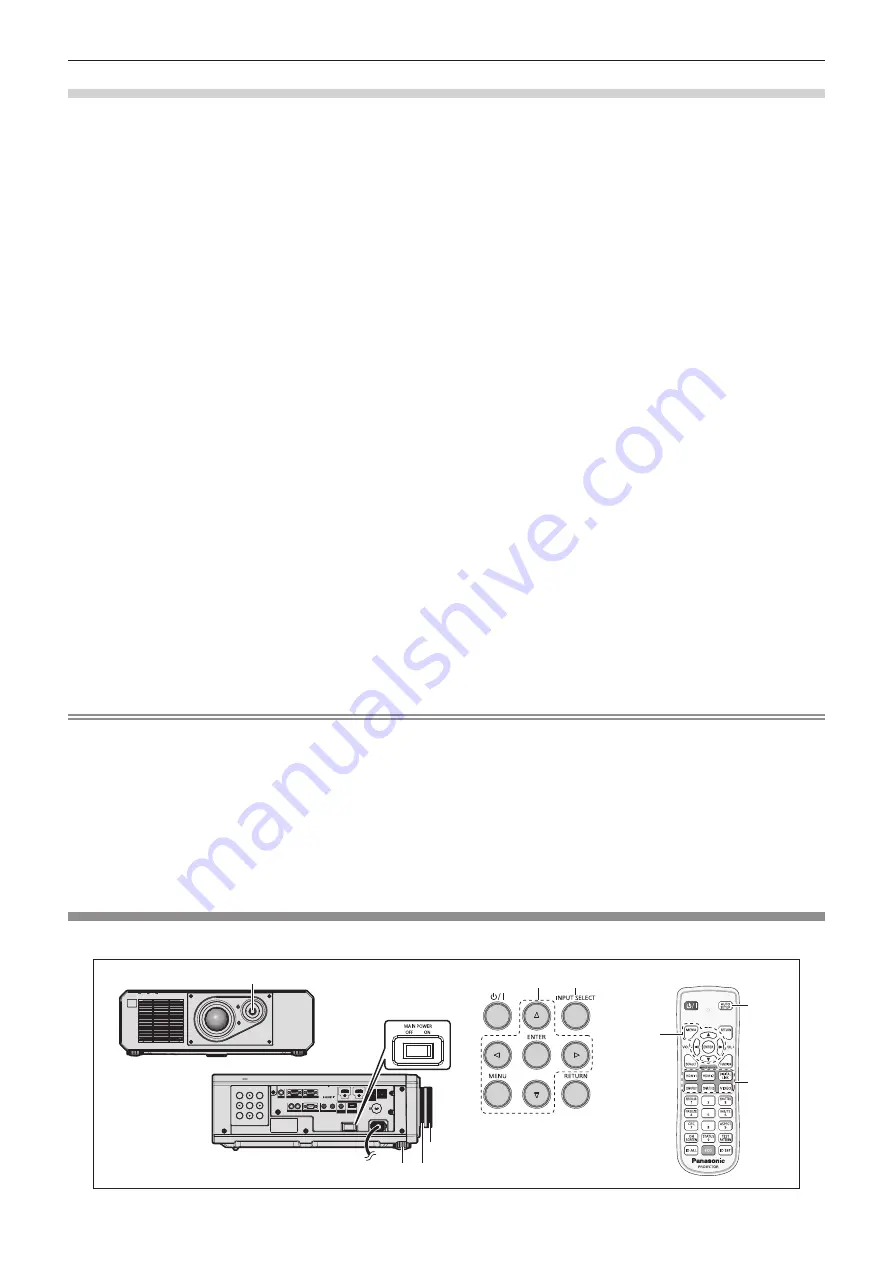 Panasonic DLP PT-FRZ50 Operating Instructions Manual Download Page 45