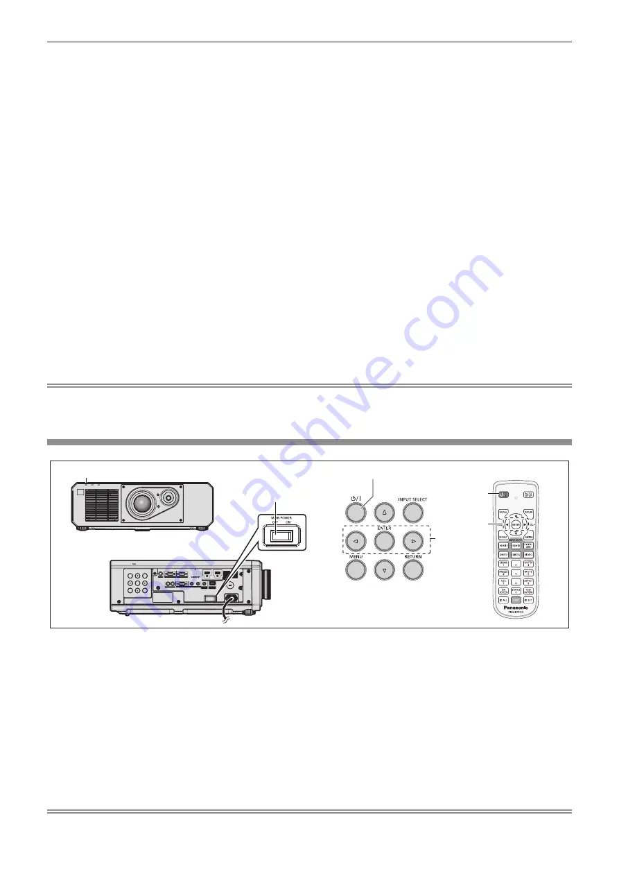 Panasonic DLP PT-FRZ50 Operating Instructions Manual Download Page 46