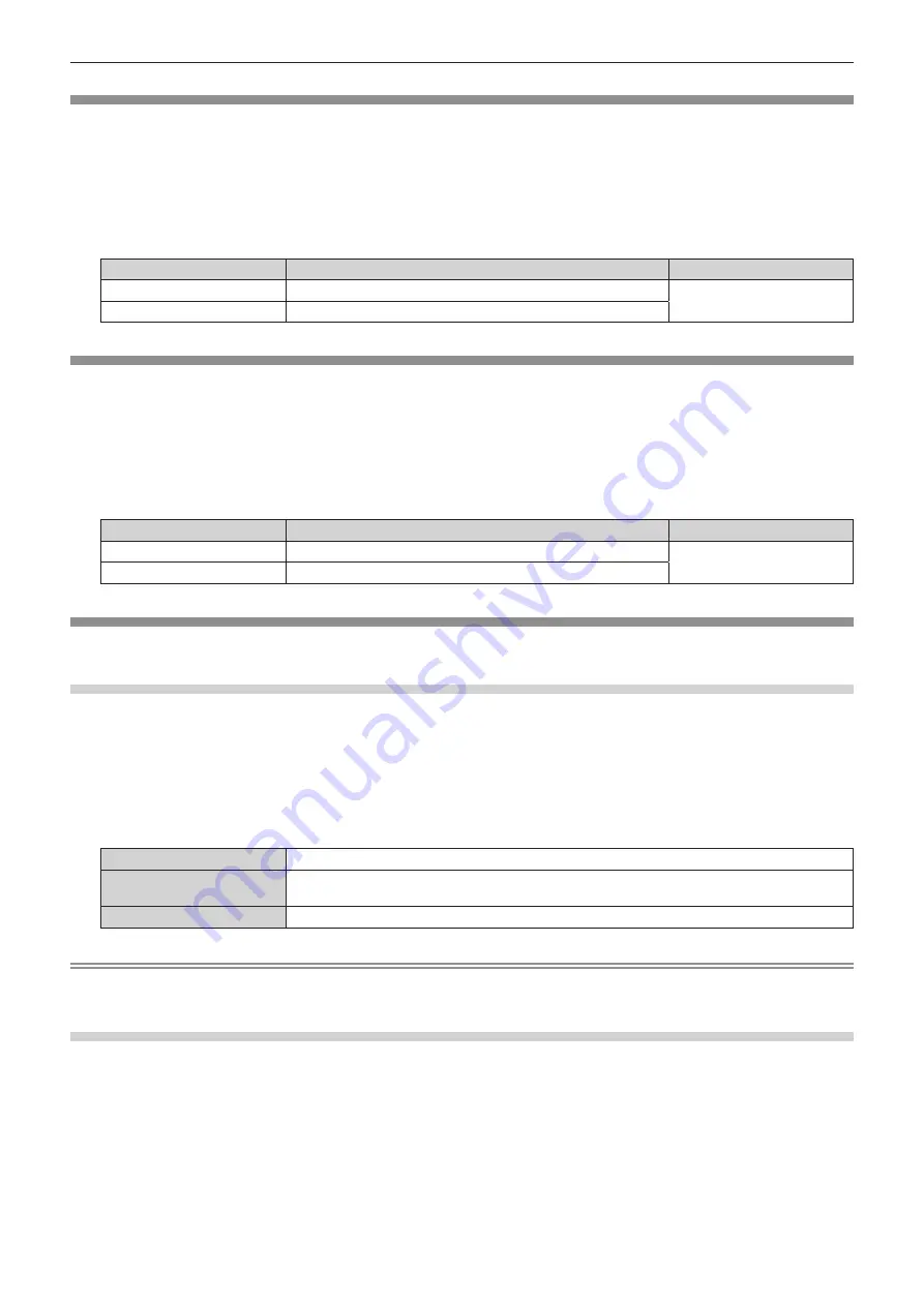 Panasonic DLP PT-FRZ50 Operating Instructions Manual Download Page 64