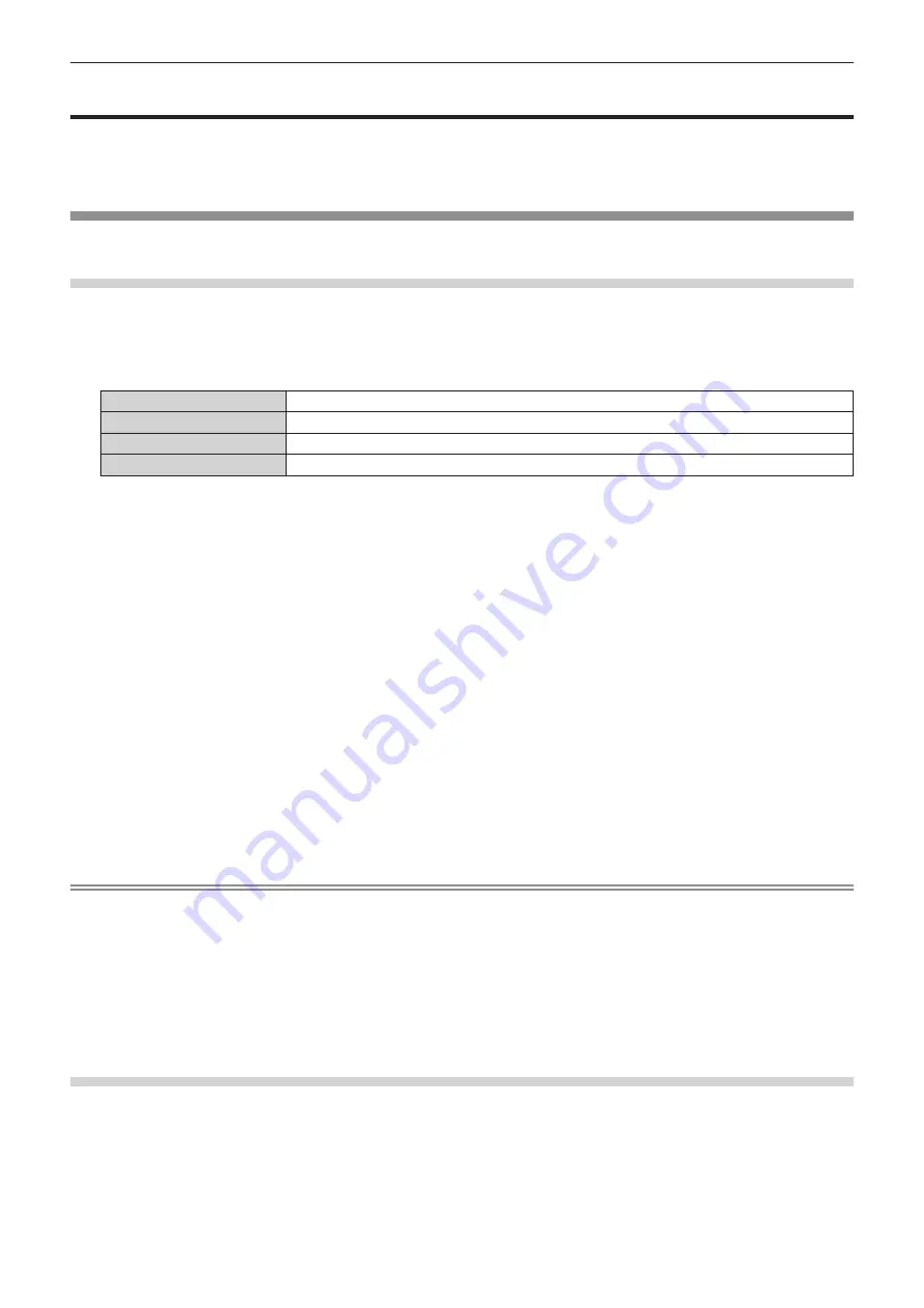 Panasonic DLP PT-FRZ50 Operating Instructions Manual Download Page 79