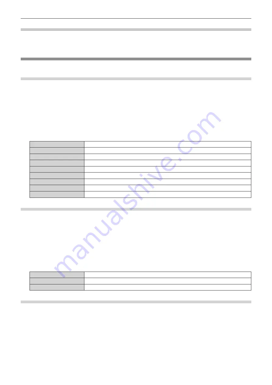 Panasonic DLP PT-FRZ50 Operating Instructions Manual Download Page 87