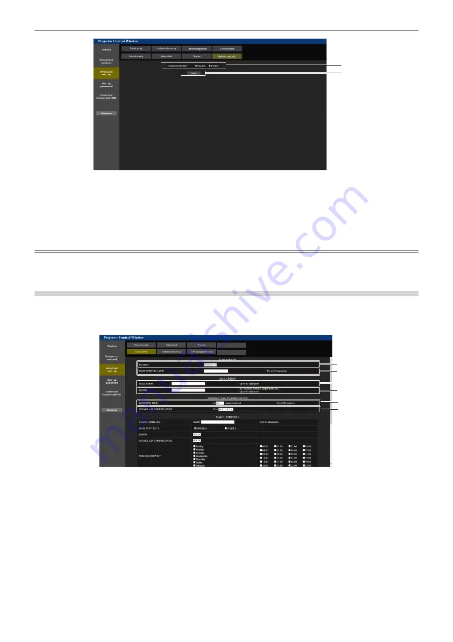 Panasonic DLP PT-FRZ60 Operating Instructions (Functional Manual) Download Page 142