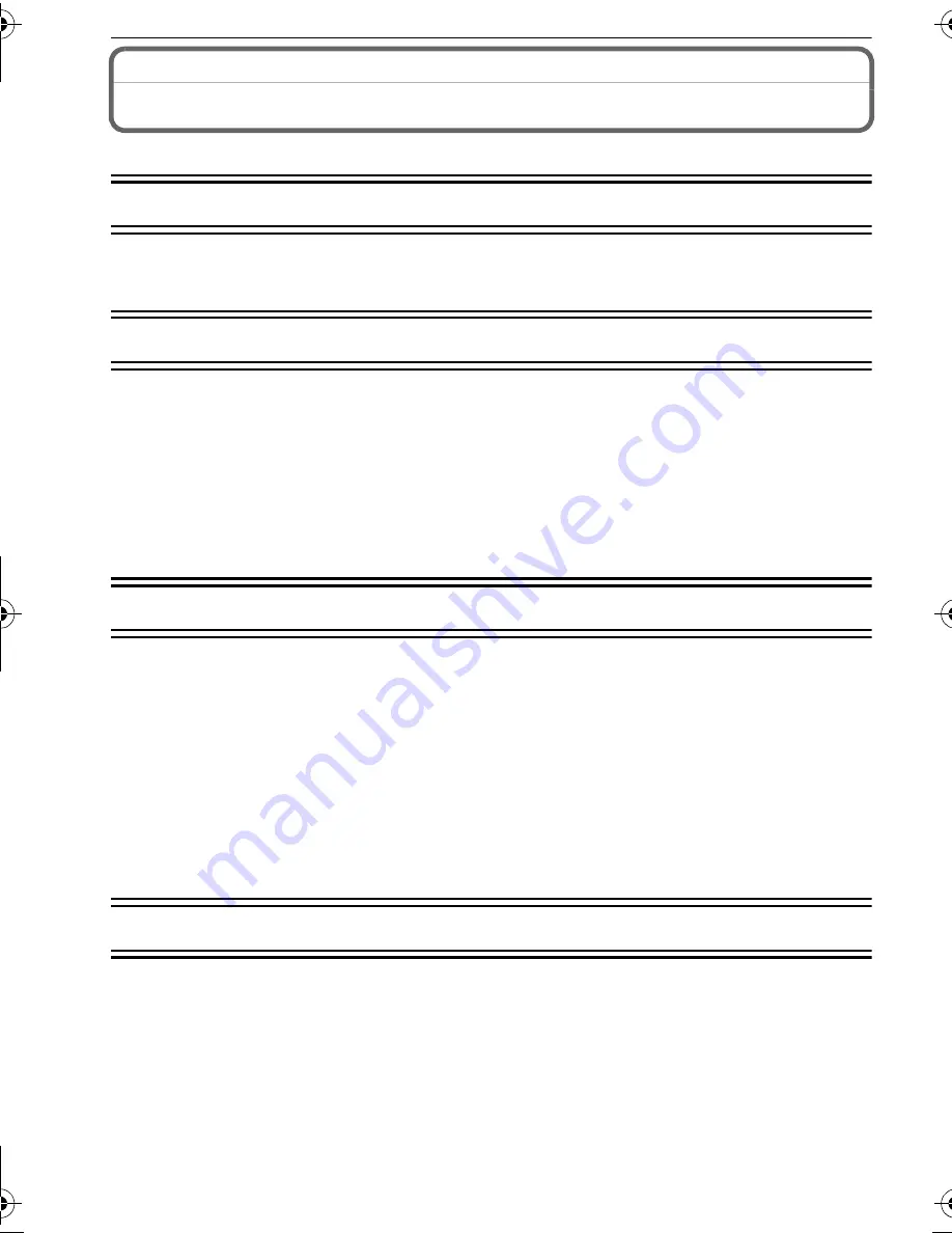 Panasonic DMC-FP8S - Lumix Digital Camera Manual Download Page 6