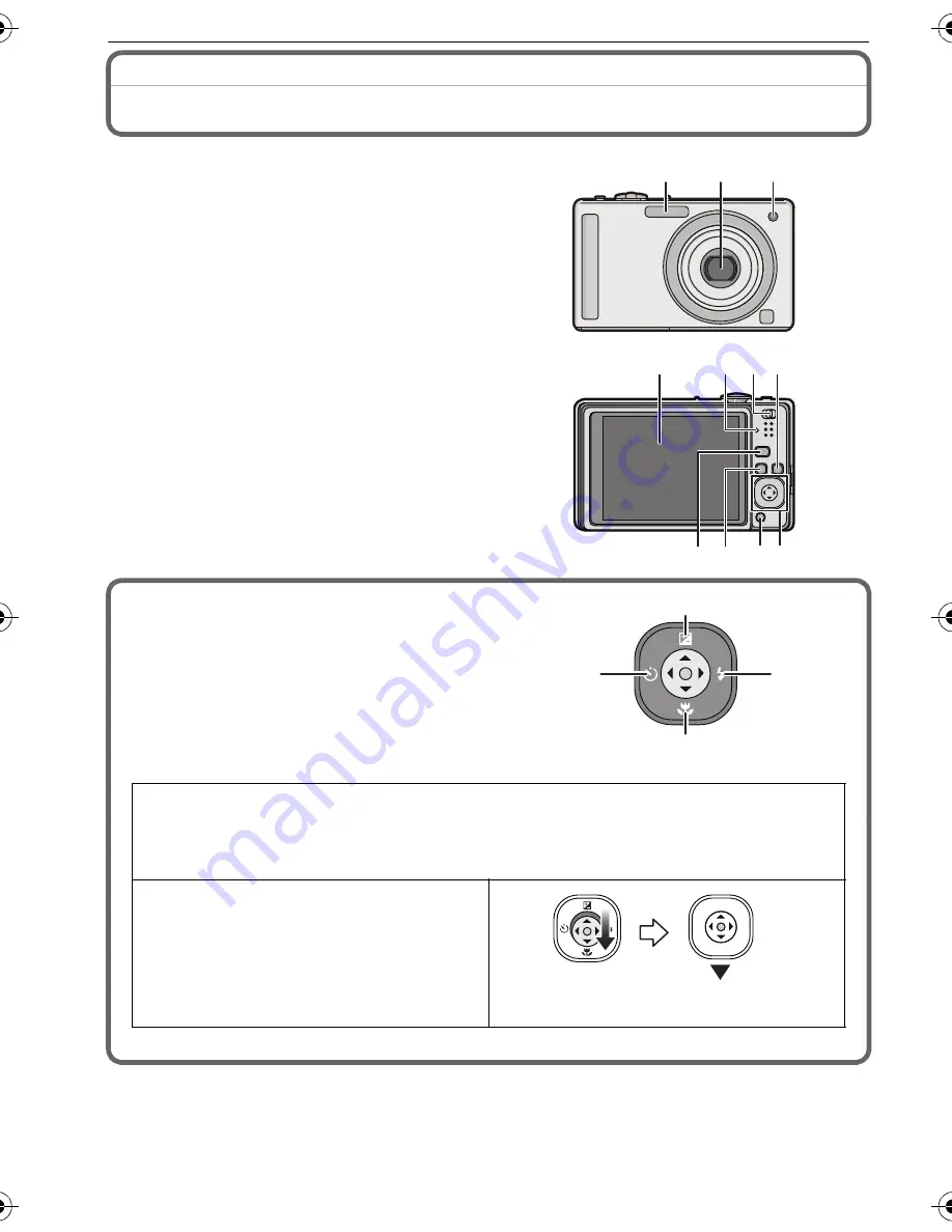 Panasonic DMC FS25S - Lumix Digital Camera Instrucciones De Funcionamiento Download Page 8