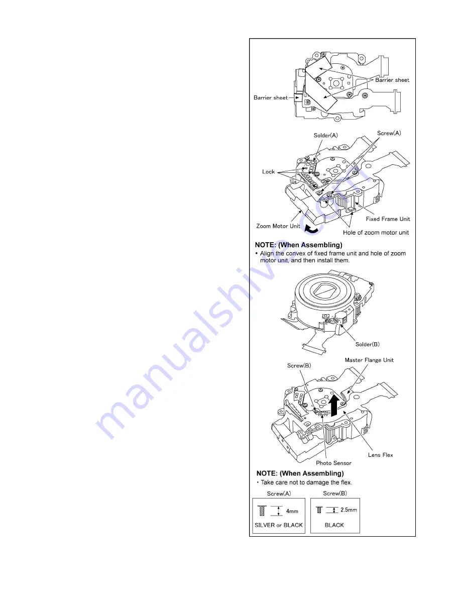 Panasonic DMC-FS4P Service Manual Download Page 27