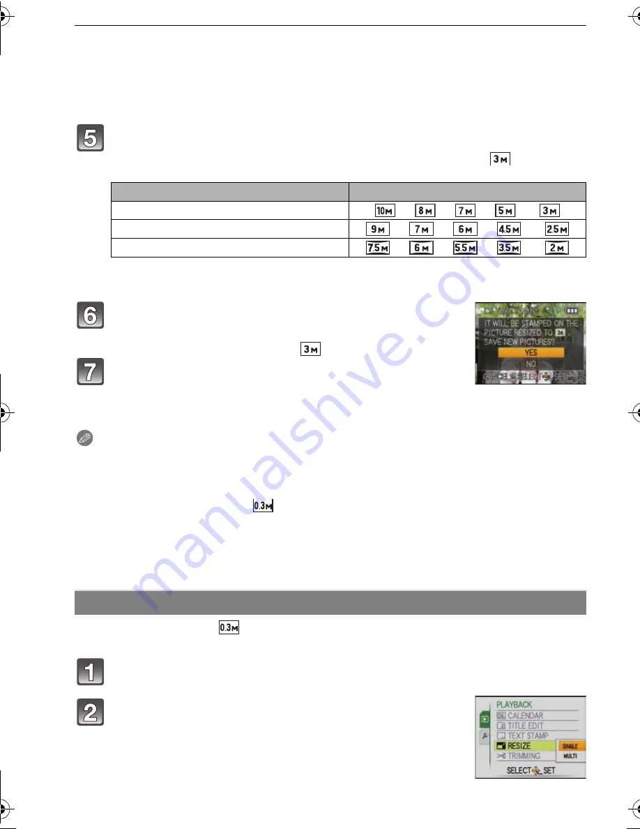 Panasonic DMC FS7G - Lumix Digital Camera Operating Instructions Manual Download Page 74