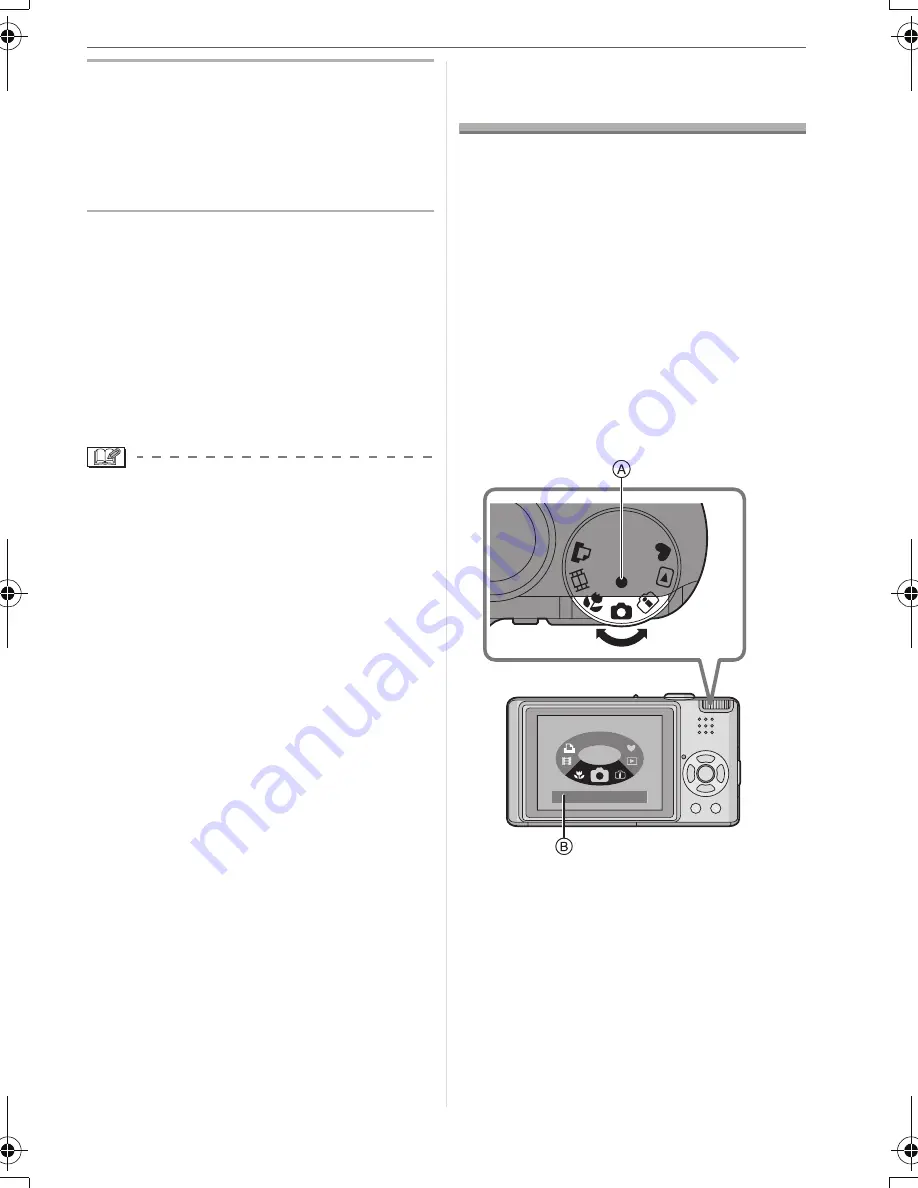 Panasonic DMC-FX30A - Lumix Digital Camera Скачать руководство пользователя страница 13