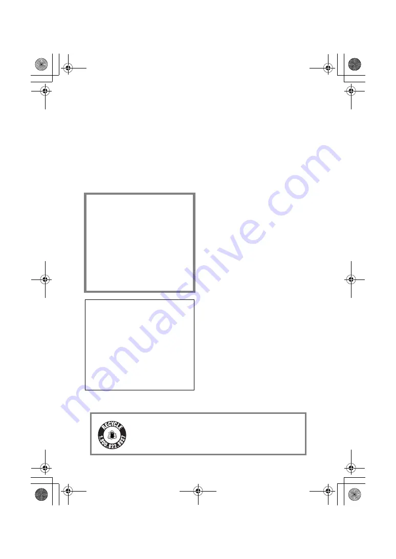 Panasonic DMC-FZ1PP Operating Instructions Manual Download Page 2