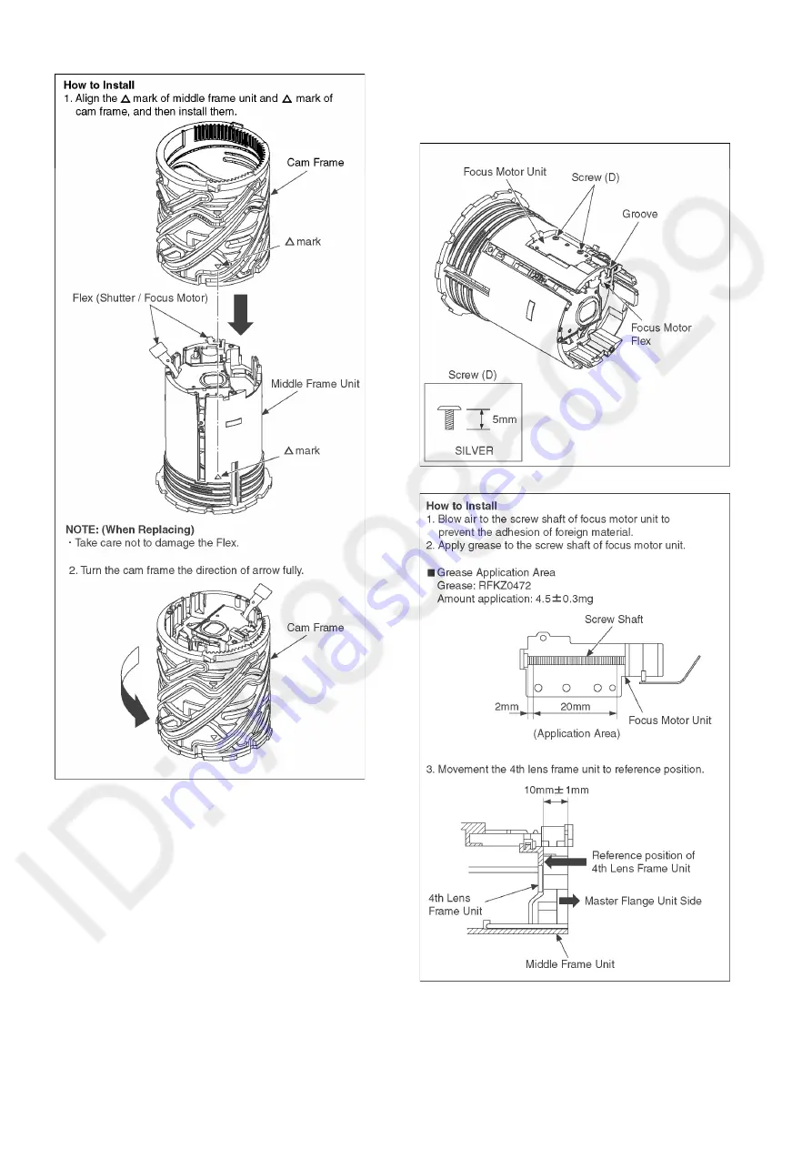 Panasonic DMC-FZ300PP Service Manual Download Page 48