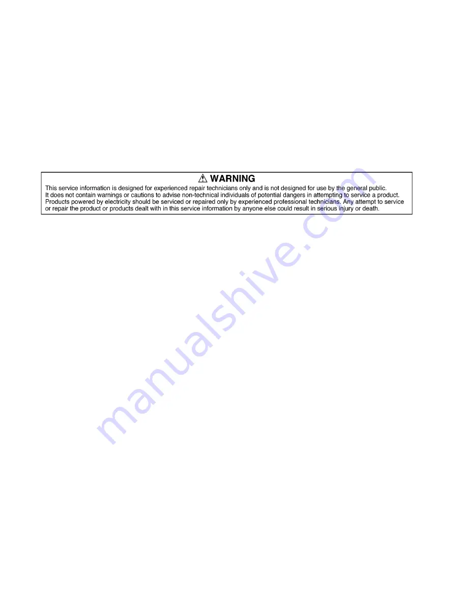 Panasonic DMC-GH3P Service Manual Download Page 2