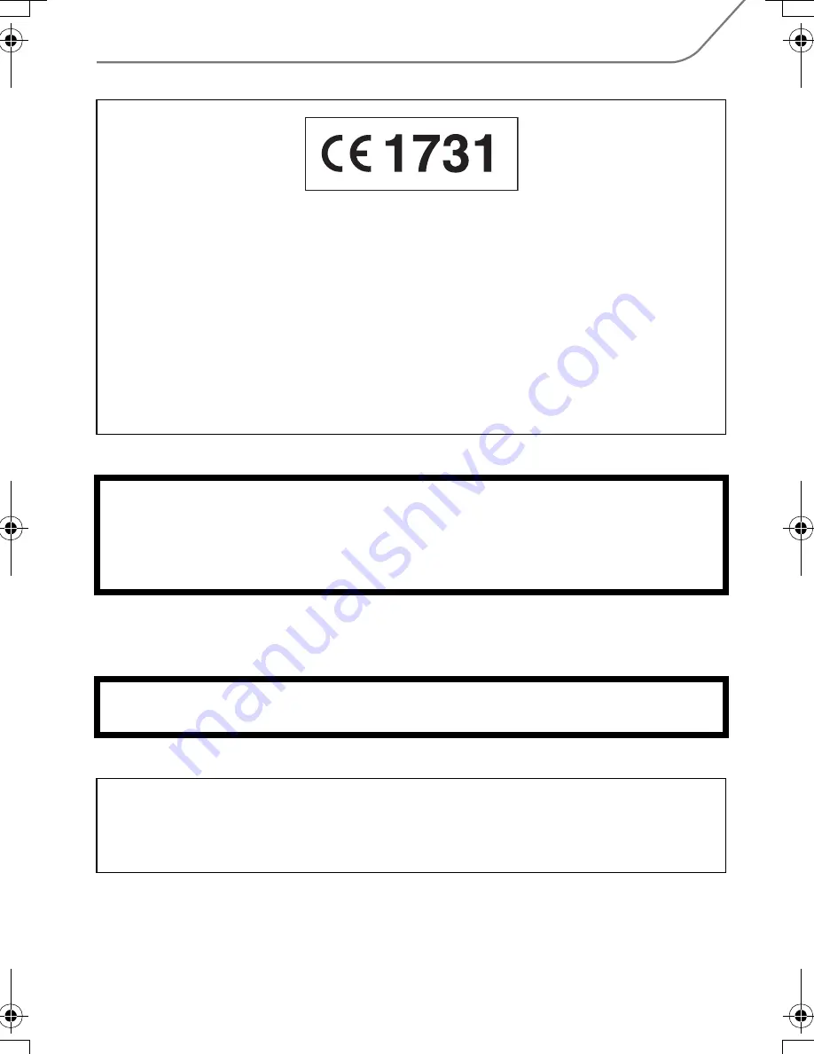 Panasonic DMC-GH4 Basic Operating Instructions Manual Download Page 3